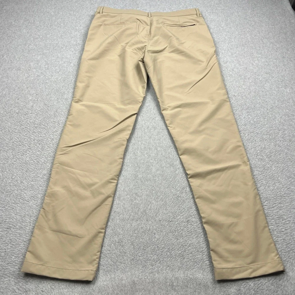 Banana Republic Pants Mens 36x34 Tan Straight Leg Stretch Tech Flat Front Chino